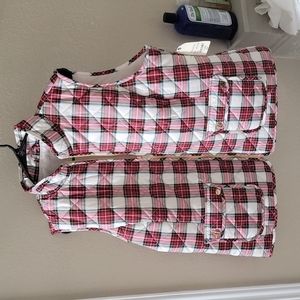 Christmas Season puffer vest!